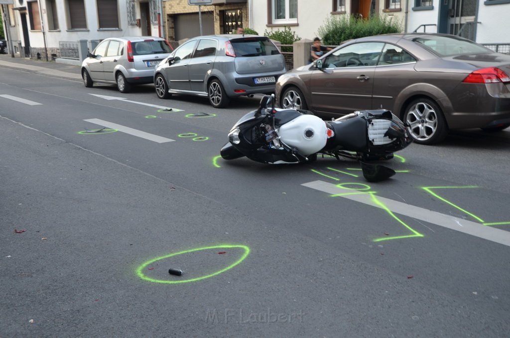 VU Alleinunfall Krad Koeln Kalk Buchforststr P28.JPG - Miklos Laubert